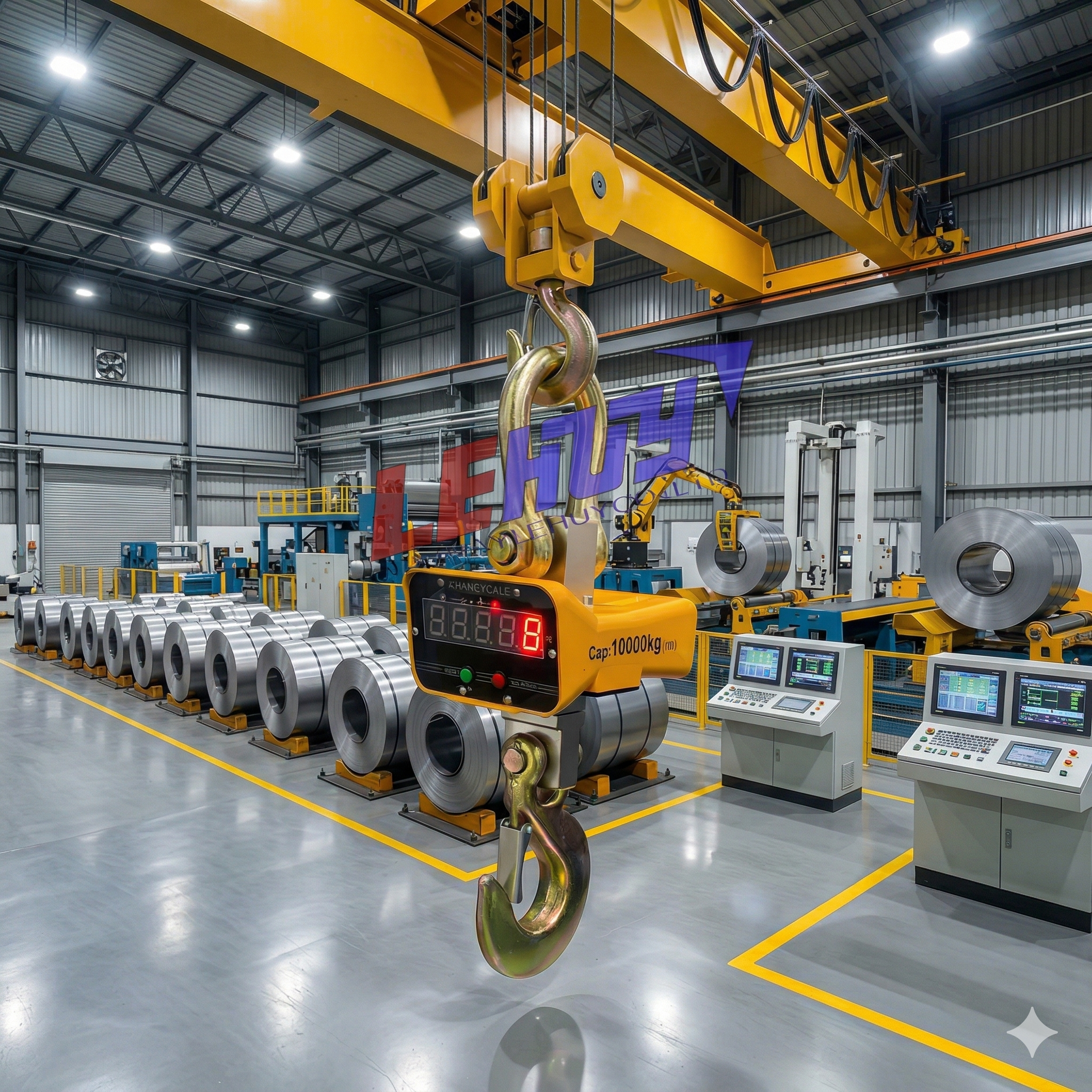 Cân treo móc cẩu OCS-10t siêu khuyến mại