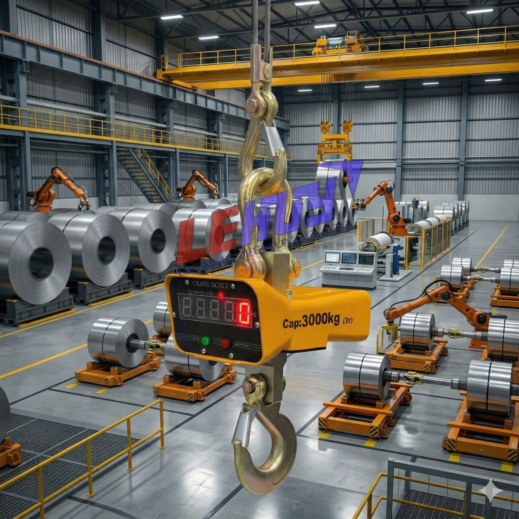 Cân treo móc cẩu OCS-3t 3000kg siêu khuyến mại