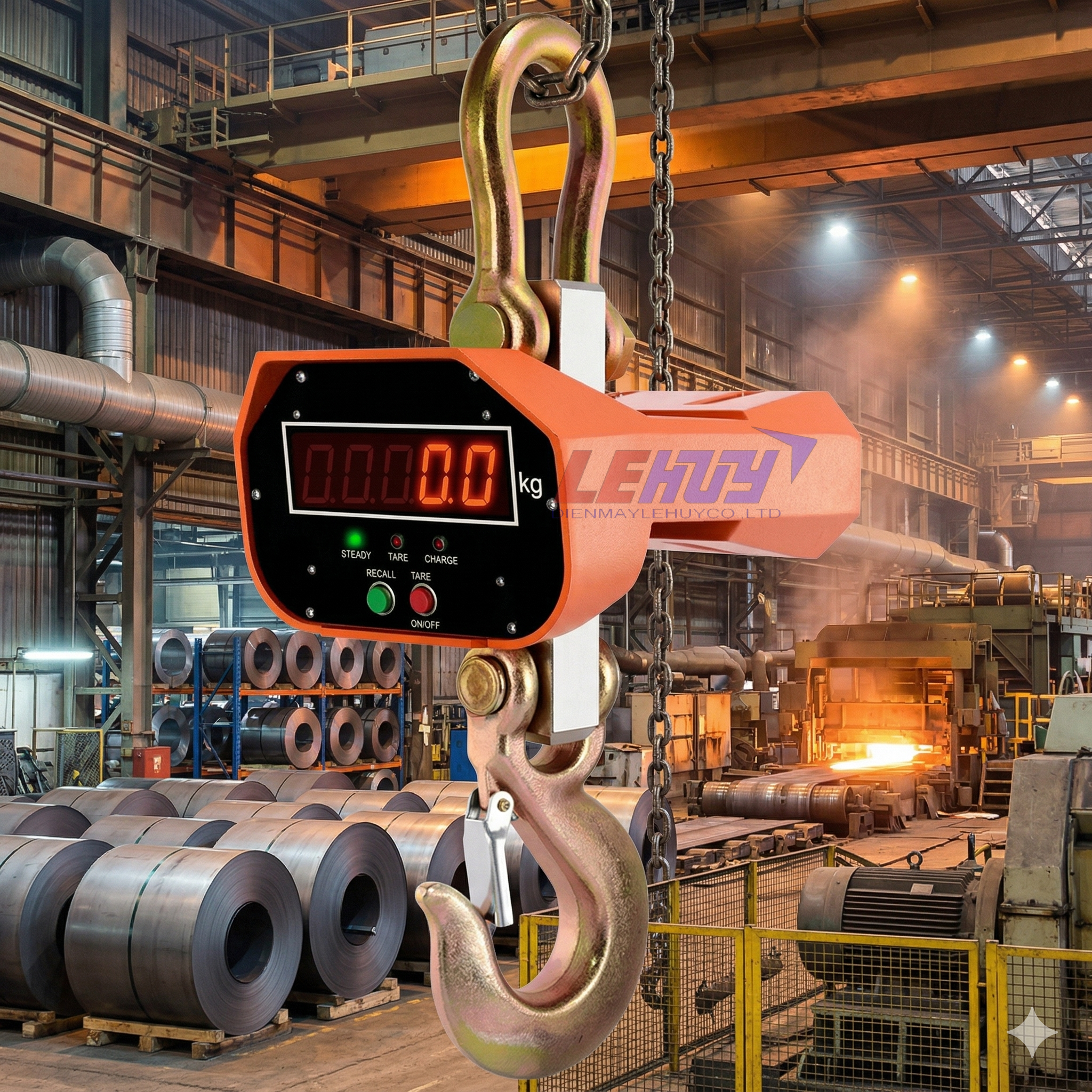 Cân Treo Móc Cẩu OCS-P 3 tấn giá rẻ nhất thị trường