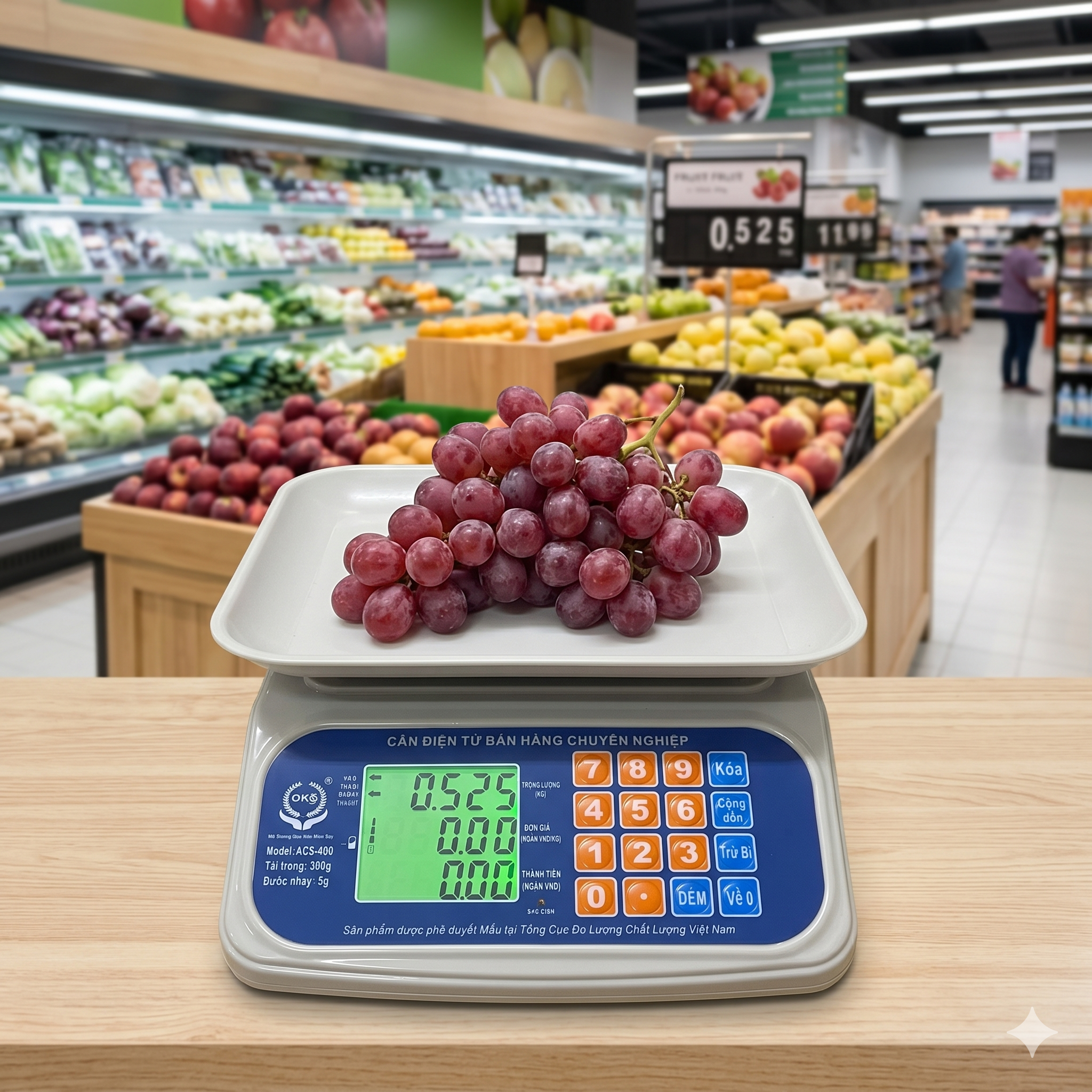 Cân bán hàng giá rẻ cân được 30kg