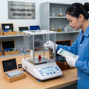 Cân phòng LAB độ chính xác cao, mức cân đến 2.000g/0.001g