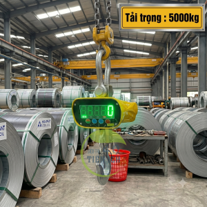Cân treo móc cẩu OCS-HZS màn hình hiển thị siêu lớn cân tối đa 5 tấn
